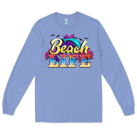 Colony Blue beach life Long Sleeve Tee - BarkalooDesign