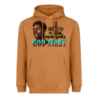 Meerkat a wise man puts god first Heavyweight Hoodie - texasbilliewilder
