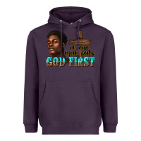Plum a wise man puts god first Heavyweight Hoodie - texasbilliewilder