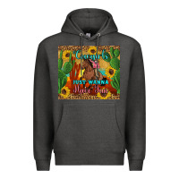 Charcoal Heather cowgirls just wanna have fun Premium Hoodie - Artiststas