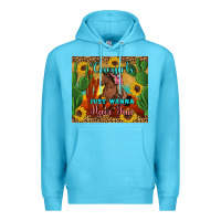 Ocean Blue cowgirls just wanna have fun Premium Hoodie - Artiststas