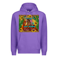 Purple cowgirls just wanna have fun Premium Hoodie - Artiststas