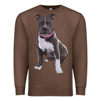 Chestnut pitbull Premium Sweatshirt - RanaPortraitStore