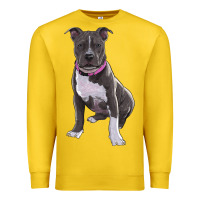 Lemon pitbull Premium Sweatshirt - RanaPortraitStore