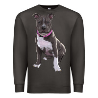 Smoke pitbull Premium Sweatshirt - RanaPortraitStore