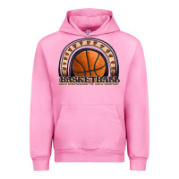Fuchsia Pink basketball rainbow Urban Hoodie - JahusDesignShop