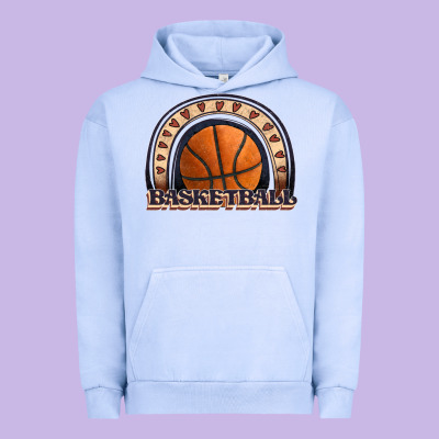 Basketball Rainbow Urban Hoodie Designed By Jahusdesignshop