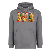 Storm golden dogs with christmas Heavyweight Hoodie - Zillion Design Studio