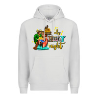 Dove Grey oh holy night with sunflower and cross Premium Hoodie - AdoDesignShop