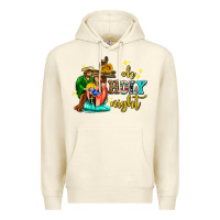 Sandshell oh holy night with sunflower and cross Premium Hoodie - AdoDesignShop