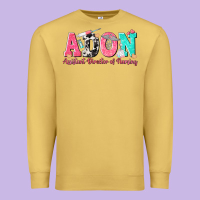 Adon Assistant Director Of Nursing Premium Sweatshirt Designed By Texasbilliewilder