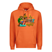 Carrot oh holy night with sunflower and cross Premium Hoodie - AdoDesignShop