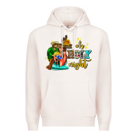 Pale Pink oh holy night with sunflower and cross Premium Hoodie - AdoDesignShop