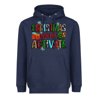 Navy christmas spirit activite Heavyweight Hoodie - Zillion Design Studio
