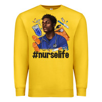 Lemon afro man nurse life Premium Sweatshirt - texasbilliewilder