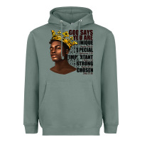 Sage afro man god says you are Heavyweight Hoodie - texasbilliewilder