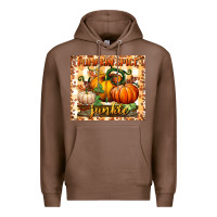 Chestnut pumpkin spice junkie tumbler Premium Hoodie - BundleAndBundleShop