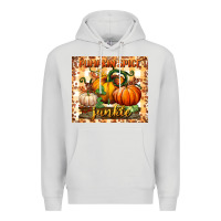 Dove Grey pumpkin spice junkie tumbler Premium Hoodie - BundleAndBundleShop