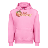 Fuchsia Pink just peachy Urban Hoodie - JahusDesignShop