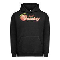Pigment Black just peachy Urban Hoodie - JahusDesignShop