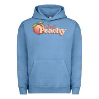 Pigment Pebble Blue just peachy Urban Hoodie - JahusDesignShop