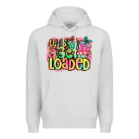 Dove Grey let's get loaded Premium Hoodie - Jasminsmagicworld