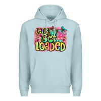 Blue Mist let's get loaded Premium Hoodie - Jasminsmagicworld