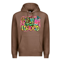Chestnut let's get loaded Premium Hoodie - Jasminsmagicworld