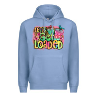 Colony Blue let's get loaded Premium Hoodie - Jasminsmagicworld