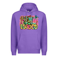 Purple let's get loaded Premium Hoodie - Jasminsmagicworld