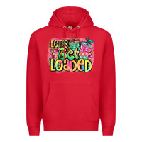 Red let's get loaded Premium Hoodie - Jasminsmagicworld