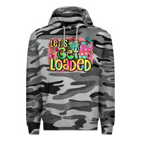 Slate Camo let's get loaded Premium Hoodie - Jasminsmagicworld