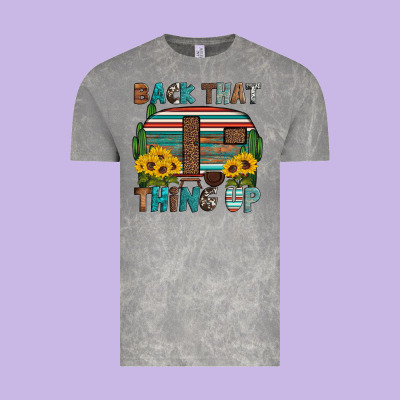 Back That Thing Up Vintage Tee Designed By Artiststas
