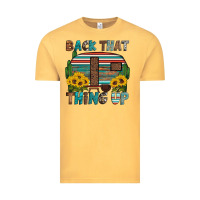 Vintage Mustard back that thing up Vintage Tee - Artiststas