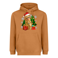 Meerkat christmas golden dog Heavyweight Hoodie - Zillion Design Studio