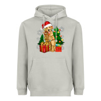 Moon Dust christmas golden dog Heavyweight Hoodie - Zillion Design Studio
