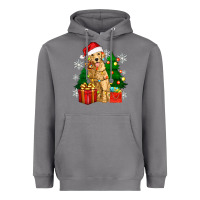 Storm christmas golden dog Heavyweight Hoodie - Zillion Design Studio