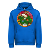 Cobalt Christmas martini Urban Hoodie - AdoDesignShop