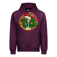 Mauve Wine Christmas martini Urban Hoodie - AdoDesignShop