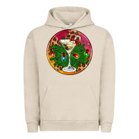 Pigment French Oak Christmas martini Urban Hoodie - AdoDesignShop