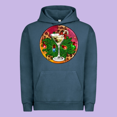 Christmas Martini Urban Hoodie Designed By Adodesignshop