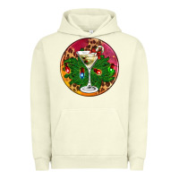 Pigment Pistachio Christmas martini Urban Hoodie - AdoDesignShop