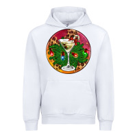 White Christmas martini Urban Hoodie - AdoDesignShop
