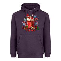 Plum hot cocoa  season Heavyweight Hoodie - Zillion Design Studio