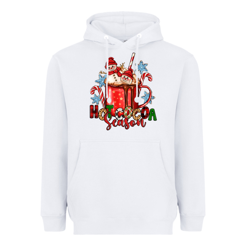 Hot Cocoa  Season Heavyweight Hoodie by Zillion Design Studio | Teevron