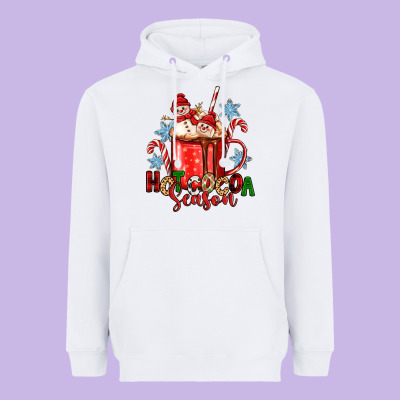 Heavyweight Hoodie hot cocoa  season