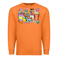 Carrot easter cartoon characters coffee cups Premium Sweatshirt - Zillion Design Studio