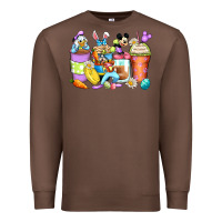 Chestnut easter cartoon characters coffee cups Premium Sweatshirt - Zillion Design Studio