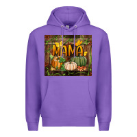 Purple mama pumpkin tumbler Premium Hoodie - BundleAndBundleShop