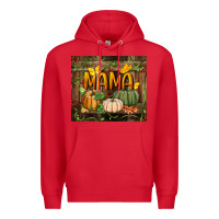 Red mama pumpkin tumbler Premium Hoodie - BundleAndBundleShop